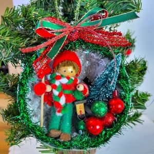 Vintage Jell-O Mold Christmas Ornament